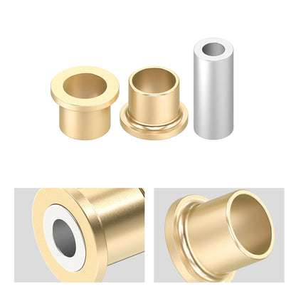 NICECNC Brass A-Arm Bushing & Steel Sleeve Kit for Can-Am Maverick X3 (2017–2022)