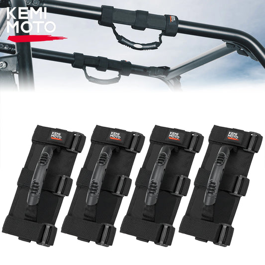 KEMIMOTO Grab Handle for Round or Pro-Fit Cage for UTV & SXS