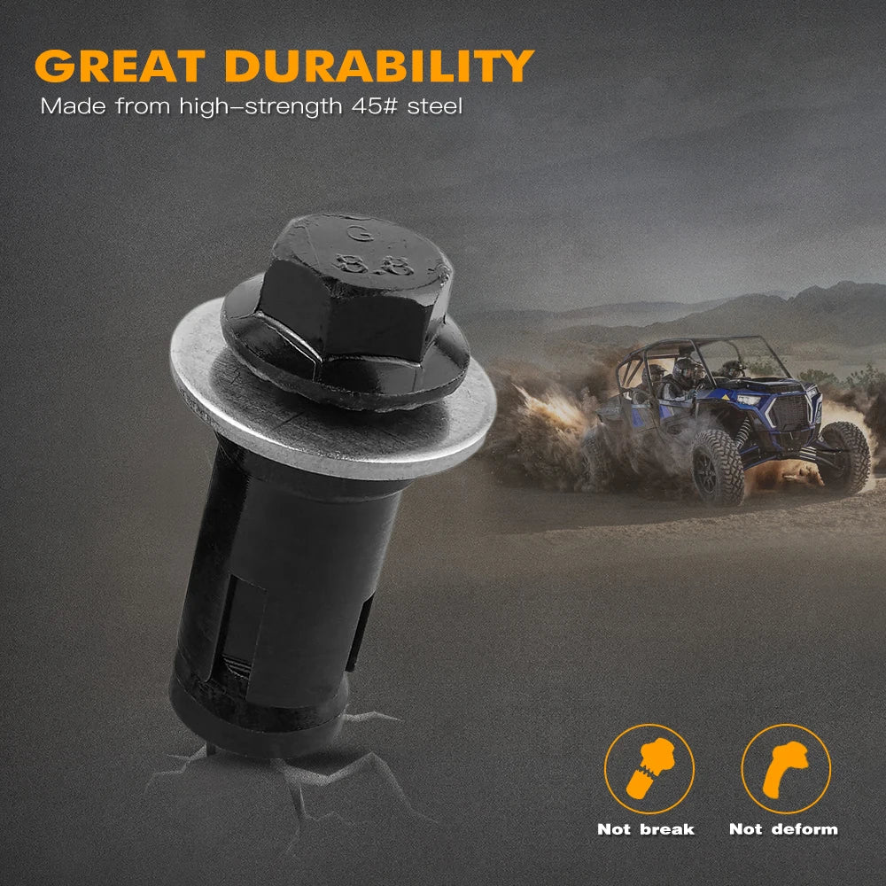 Rock Slider Mounting Hardware Bolt Kit for Polaris RZR XP 1000, RZR XP Turbo & RZR 900