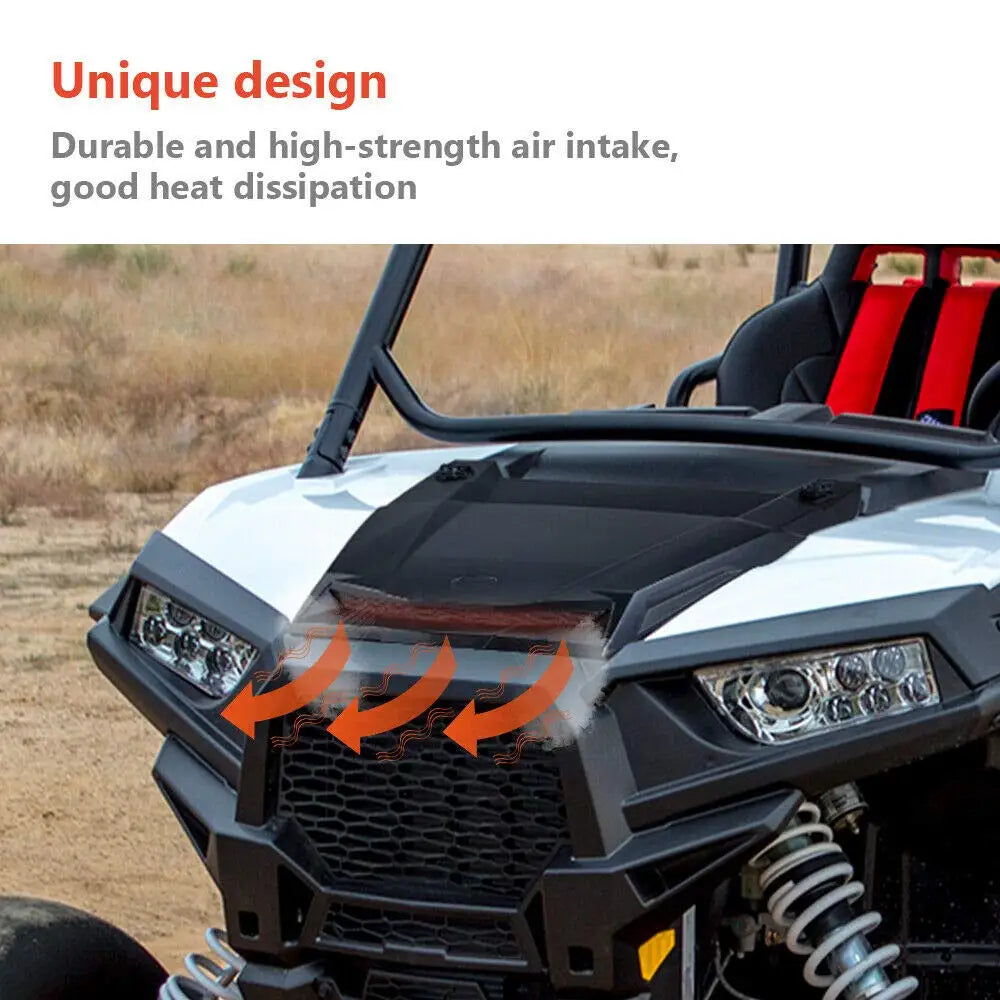 KEMIMOTO Hood Scoop Air Intake Kit for Polaris RZR XP 1000, RZR XP Turbo & RZR 900