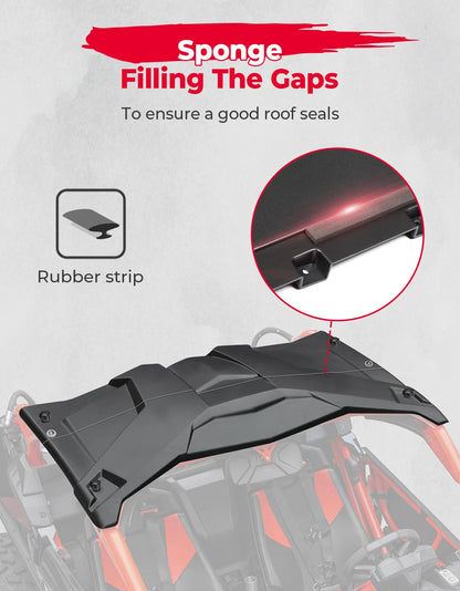 Hard Combined Roof Top, 2-Door for Can-Am Maverick X3 (2017–2025)