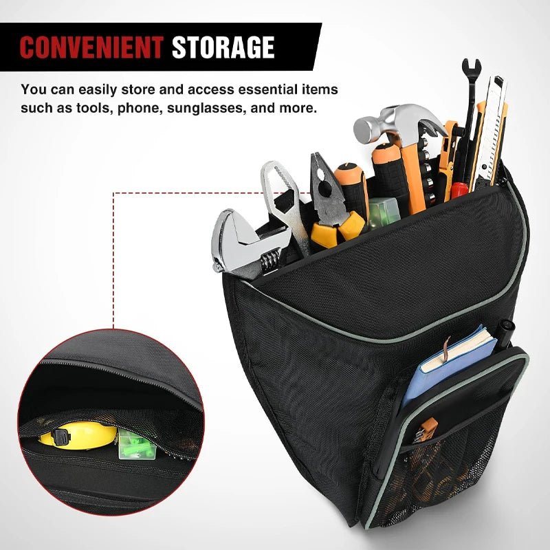 Waterproof Center Seat Cab Pack Storage Bag for Polaris RZR 570, RZR XP 1000 & RZR 900