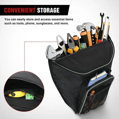Waterproof Center Seat Cab Pack Storage Bag for Polaris RZR 570, RZR XP 1000 & RZR 900