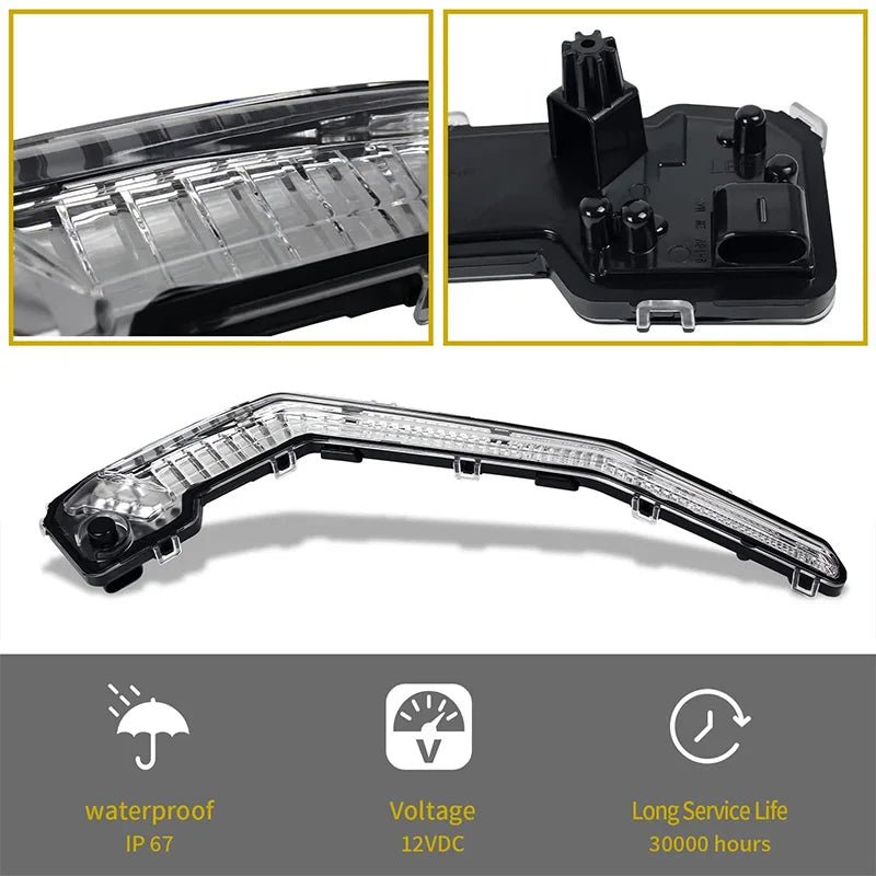 Front LED Signature Light Assembly with Flash Mode for Can-Am Maverick X3, Maverick Trail & Maverick Sport
