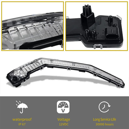 Front LED Signature Light Assembly with Flash Mode for Can-Am Maverick X3, Maverick Trail & Maverick Sport