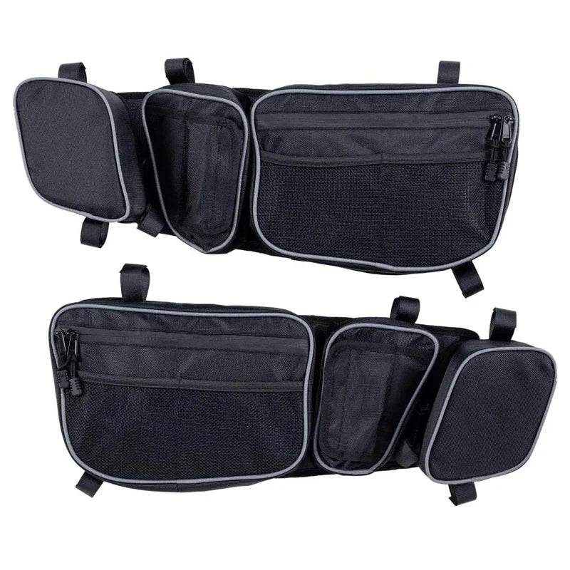 Front Door Storage Bags with Cup Holder and Knee Pad for Can-Am Maverick X3 (2017–2026)
