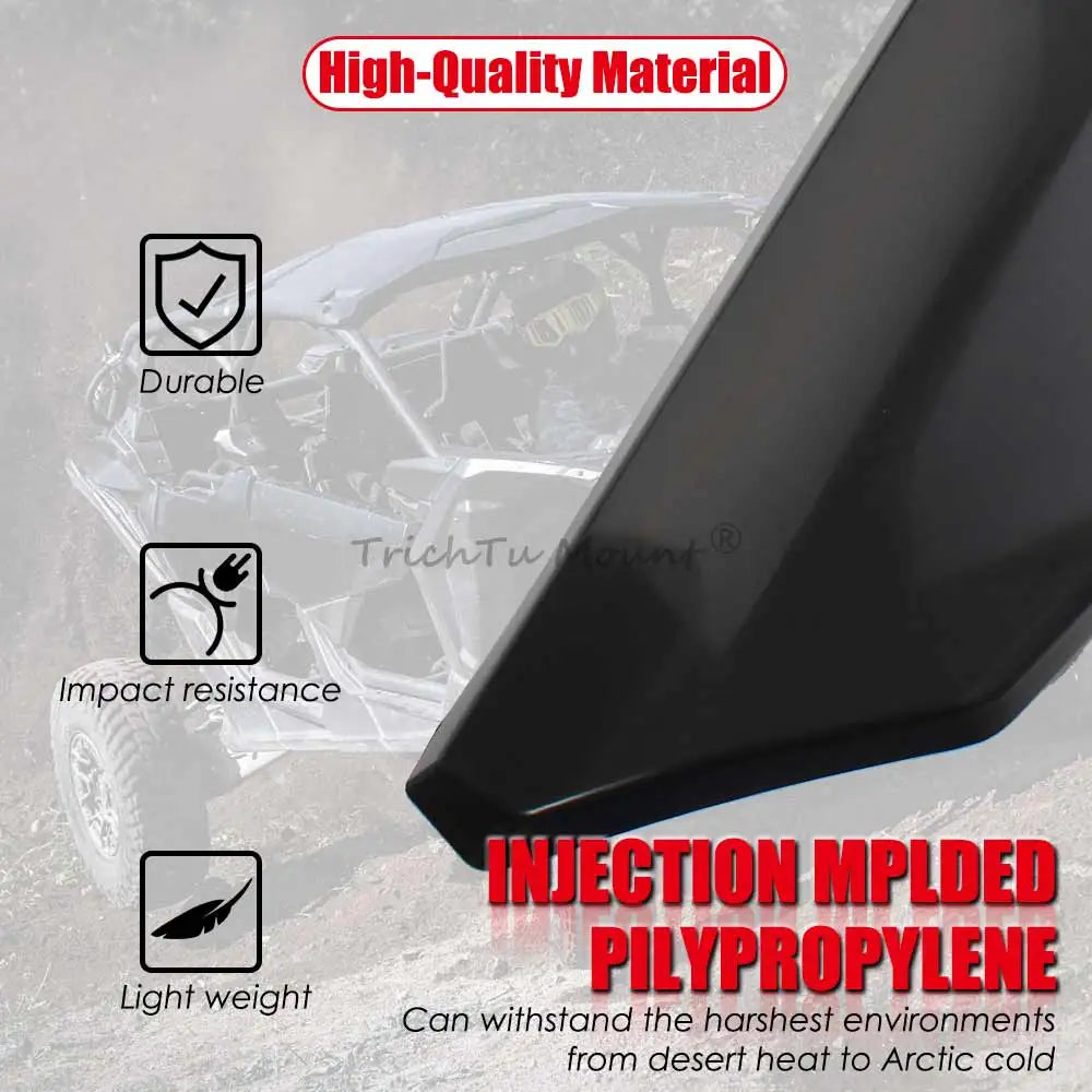 Front Upper Door Panel Kit, 2-Door for Can-Am Maverick X3 (2017–2024)