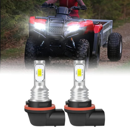 LED Headlight Bulb Upgrade, White for Kawasaki Teryx & Teryx4