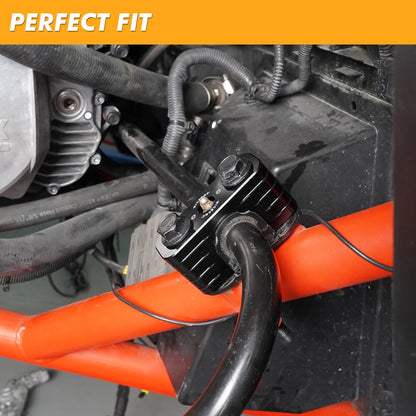 NICECNC Aluminum Rear Sway Bar Clamp Mount Brackets for Can-Am Maverick X3 (2017–2024)