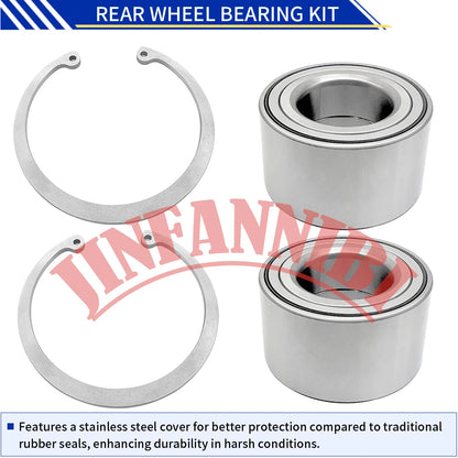 Rear Wheel Bearing Kit (2-Pack) for Kawasaki Teryx KRX 1000 (2020–2024)