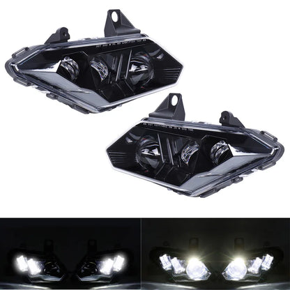 LED Headlight Assembly, High/Low Beam for Can-Am Maverick X3 (2017–2021)