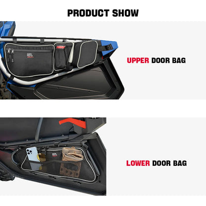 Upper & Lower Door Storage Bag Set for Can-Am Maverick X3 (2017–2025)