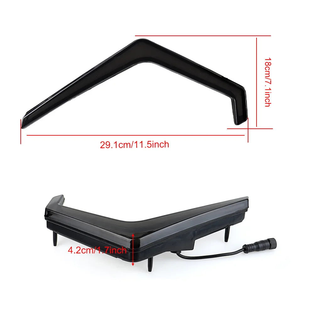 RGB Daytime Running Lights with Turn Signals for Polaris RZR XP 1000 & RZR XP Turbo