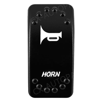 Waterproof Backlit Rocker Switch, 20A 12V for UTV & SXS