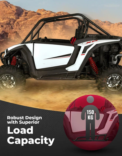 KEMIMOTO Steel Nerf Bars / Rock Sliders for Polaris RZR XP 1000 (2024–2026)