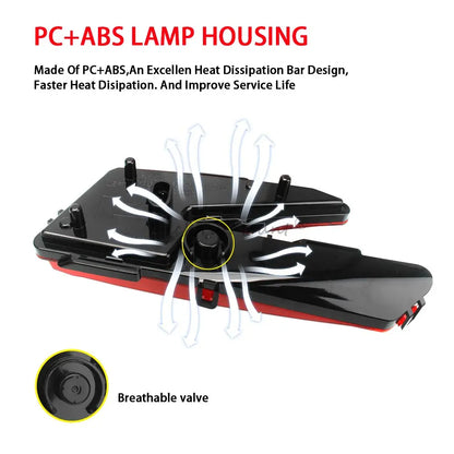 LED Tail Light Assembly, Brake and Stop for Can-Am Maverick X3 (2017–2026)