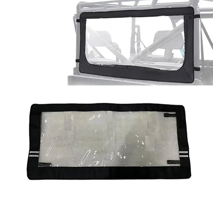 Soft Mesh Shade Rear Windshield, 600D PVC for Polaris Ranger XP 1000 (2017–2019)