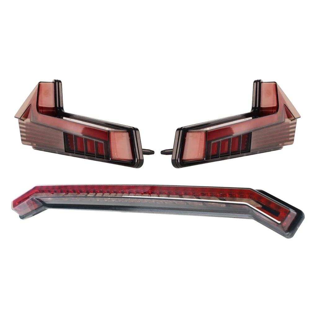 Smoked Red LED Center Brake Light Assembly for Polaris RZR XP 1000 (2019–2023)