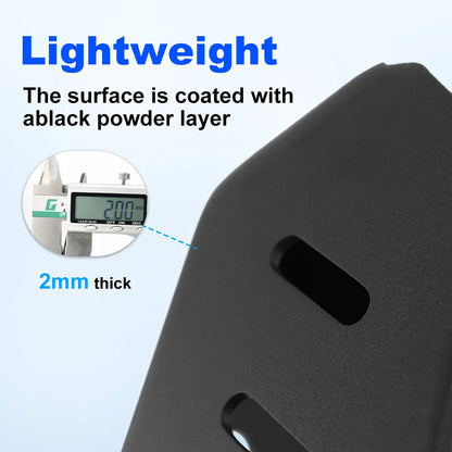Aluminum Door Storage Pocket Box, 2mm Black Powder Coat for Polaris Xpedition (2024–2026)