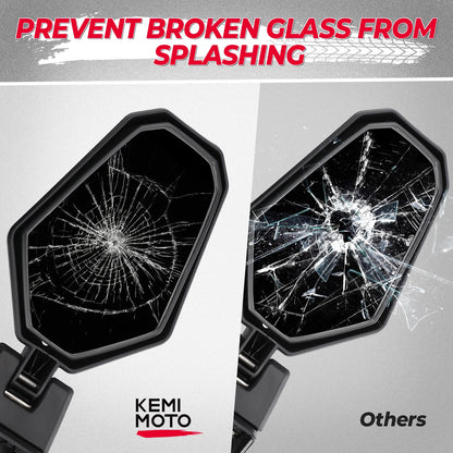 Adjustable Folding Side Rear View Mirror for Can-Am Maverick Sport, Maverick Trail & More