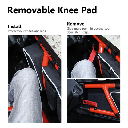 Door Bags with Knee Pads + Overhead Bag Set for Can-Am Maverick X3 (2017–2026)
