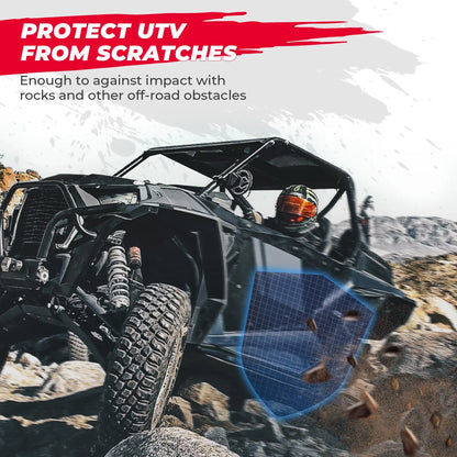 KEMIMOTO Nerf Bars Rock Sliders for Polaris RZR XP 1000, RZR XP Turbo & More