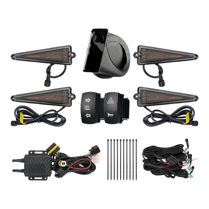 Triangle Turn Signal Kit with Column Switch for UTV & SXS