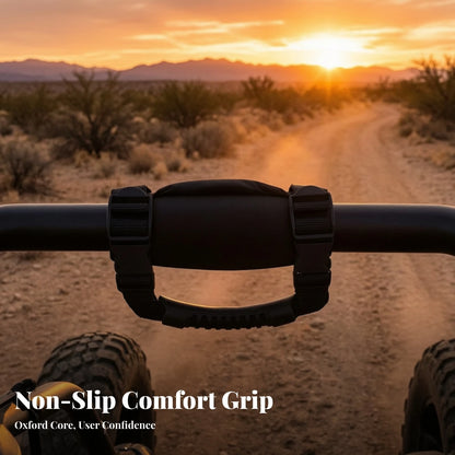 Padded Roll Cage Grab Handle with Adjustable Straps for UTV & SXS