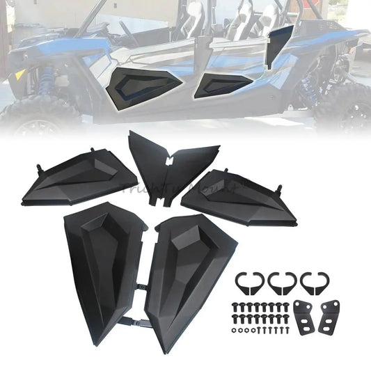 Front and Rear Lower Half Door Insert Kit for Polaris RZR XP 1000, RZR 900 & RZR XP Turbo