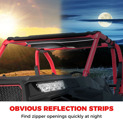 KEMIMOTO Overhead Roof Storage Bag for Polaris RZR XP 1000, RZR XP Turbo & More