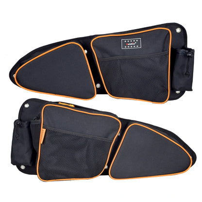 Waterproof Front Door Storage Bags with Knee Pads for Polaris RZR XP 1000, RZR XP Turbo & RZR 900