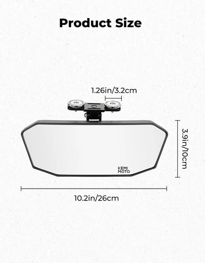 KEMIMOTO Magnetic Rear View Mirror for UTV & SXS