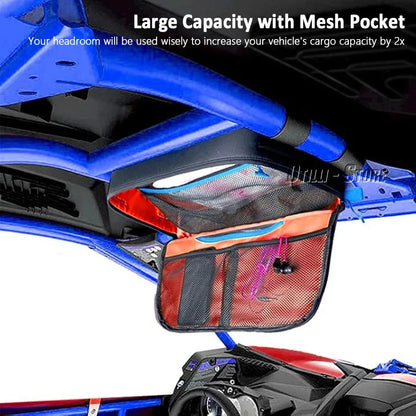 Overhead Center Roof Storage and Map Bag for Can-Am Maverick X3 (2017–2026)