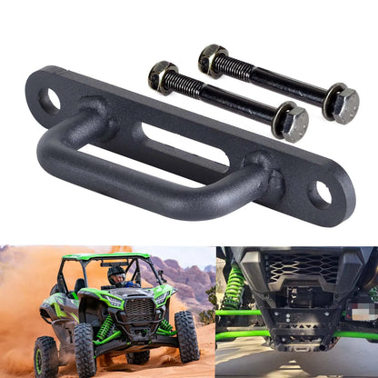 Front/Rear Tow Hook with Mounting Hardware for Kawasaki Teryx KRX 1000 (2020–2021)