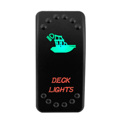 4x4/2x4 Rocker Switch, Red & Green LED for UTV & SXS