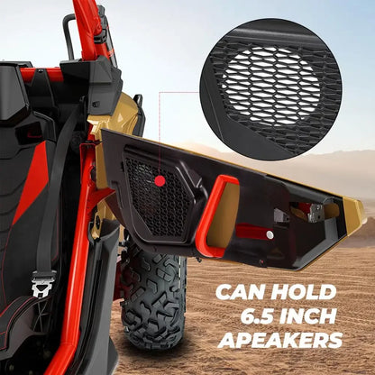 6.5-Inch Front Upper Door Speaker Pods for Can-Am Maverick X3 (2017–2024)