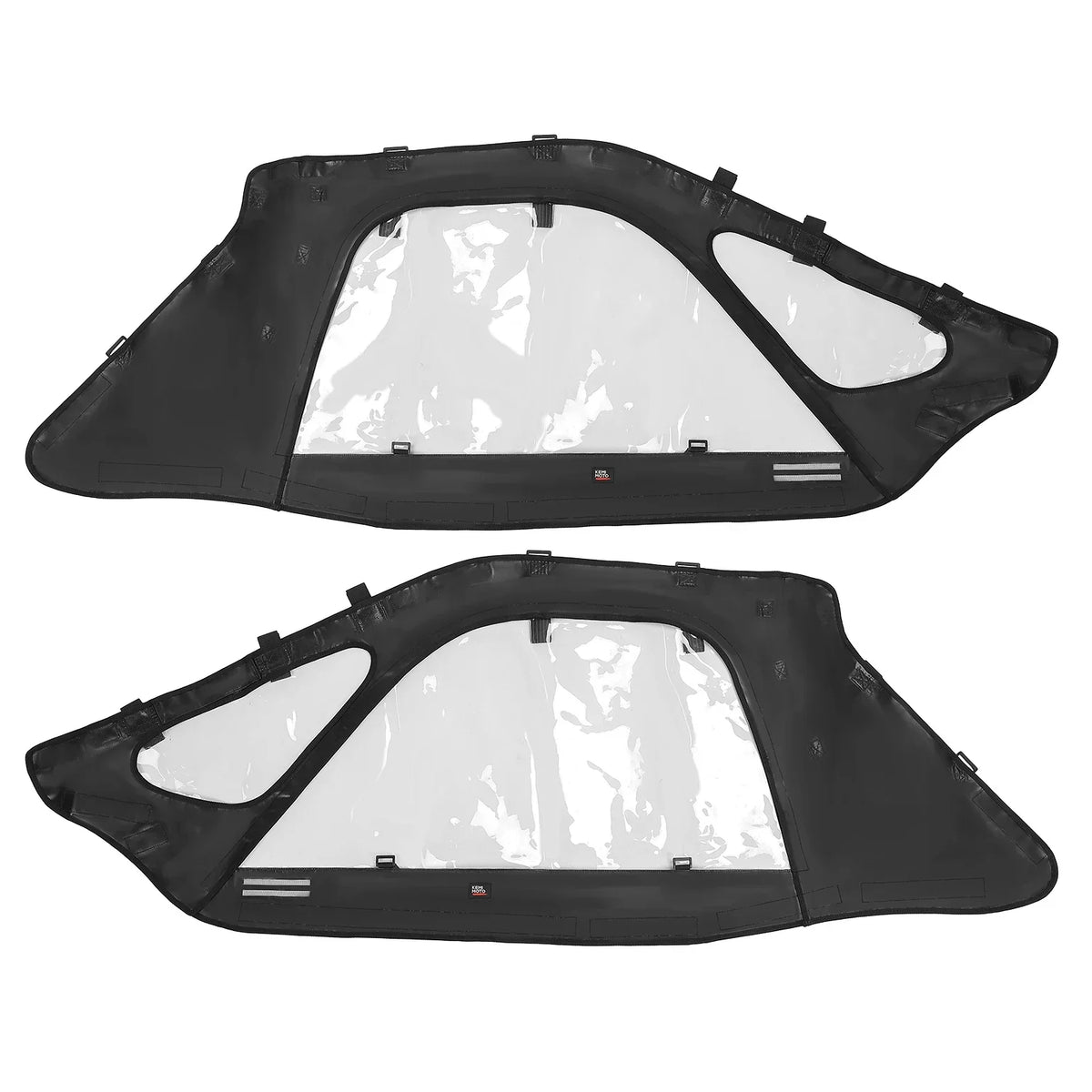 KEMIMOTO Soft Upper Cab Enclosure Doors with YKK Zippers for Polaris RZR Pro XP & RZR Turbo R