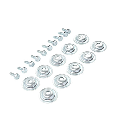Stainless Steel Skid Plate Washer Bolts (10-Pack) for Polaris RZR 570, RZR 900 & More