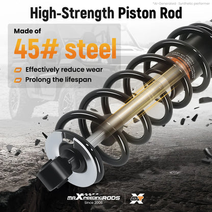 Front Shock Strut with Coil Spring for Polaris General (2017–2025)