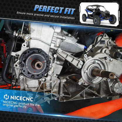 NICECNC PTO Shaft Guard Cover Kit for Can-Am Maverick X3 (2017–2023)