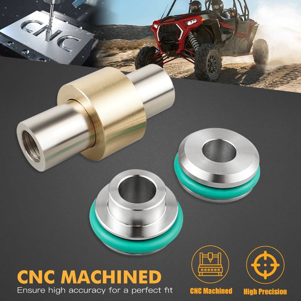 NICECNC Front A-Arm Bushing Shaft Kit for Polaris RZR XP Turbo & RZR XP 1000