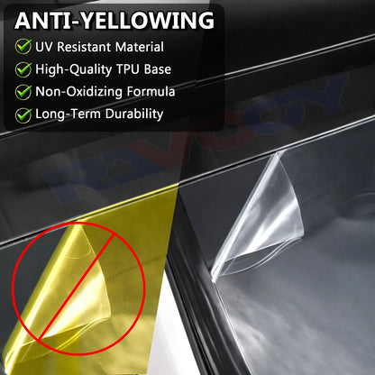 Pre-Cut Windshield Protection Film, 6.5mil Clear TPU UV Blocking for Polaris Xpedition (2025–2026)