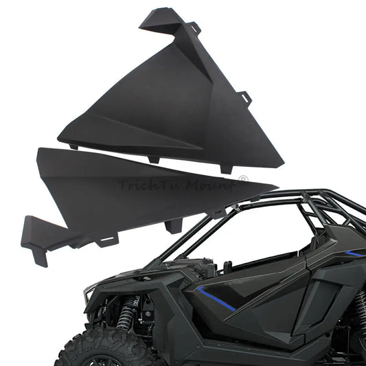 Black Lower Half Door Panels (Pair) for Polaris RZR Pro XP & RZR Turbo R