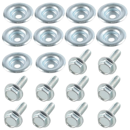 Skid Plate Washer & Bolt Kit (10-Piece) for Polaris RZR XP 1000, RZR XP Turbo & More