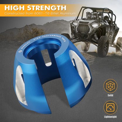 NICECNC Front Spring Retainers (Pair) for Polaris RZR XP Turbo & RZR XP 1000