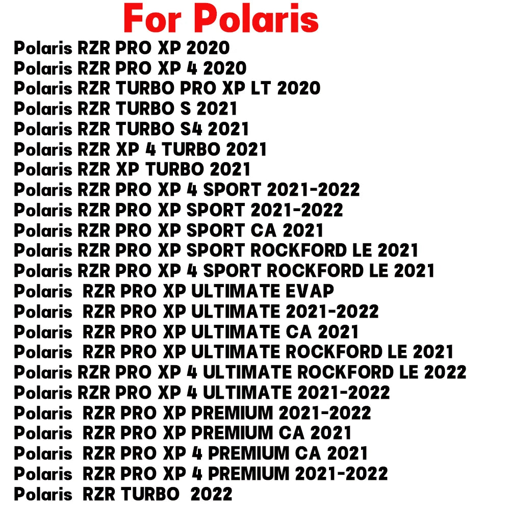 Replacement Primary Drive Clutch for Polaris RZR Pro XP (2020–2026)