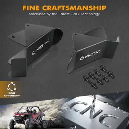 NICECNC Billet Aluminum Trailing Arm Guards for Polaris RZR XP 1000 (2014–2020)