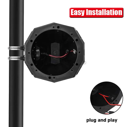 6.5-Inch Speaker Enclosure for 1.5–2 Inch Roll Bars for UTV & SXS