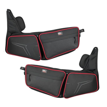 KEMIMOTO 1680D Front Door Storage Bags with Knee Pads for Polaris RZR XP 1000 (2024–2025)