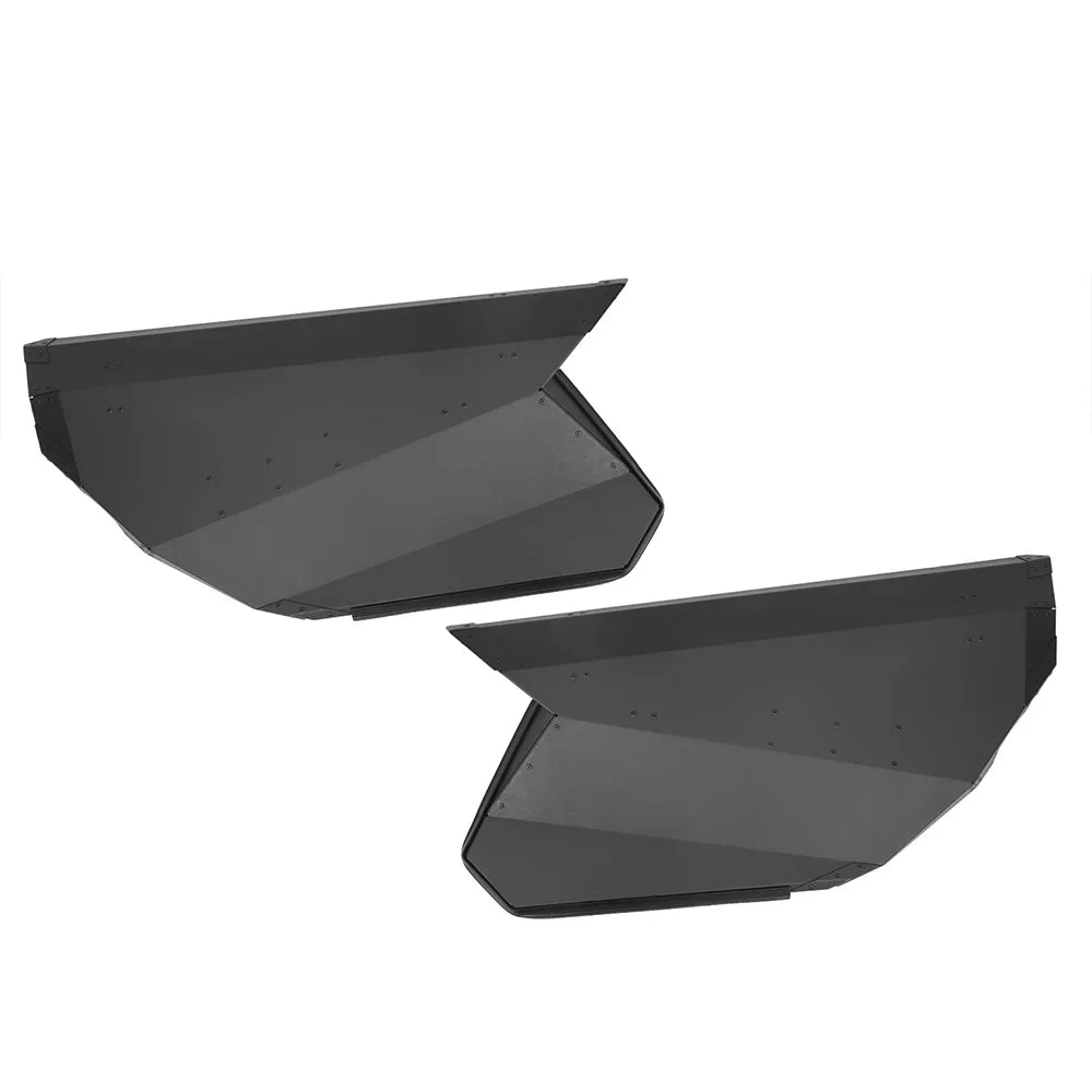 Heavy-Duty Aluminum Front Full Hard Door Panel Inserts for Can-Am Maverick X3 (2017–2025)
